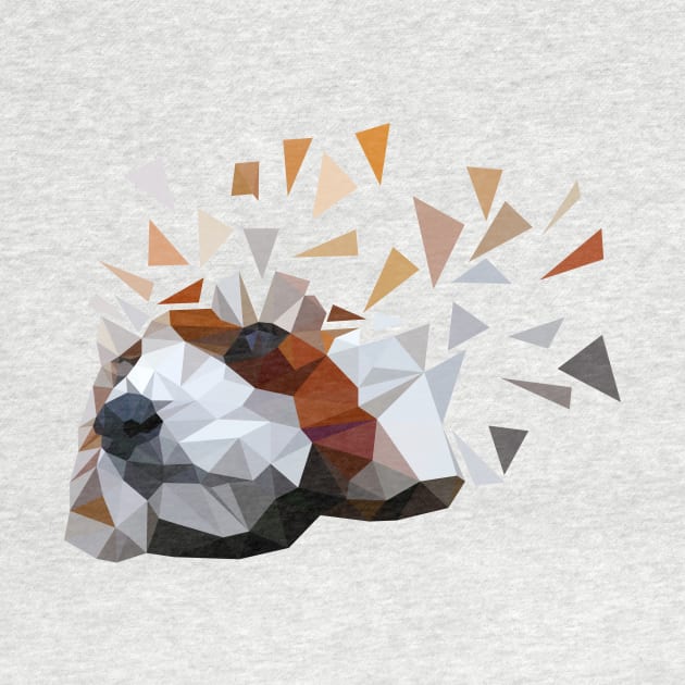 Geometric Red Panda by PandaSiege